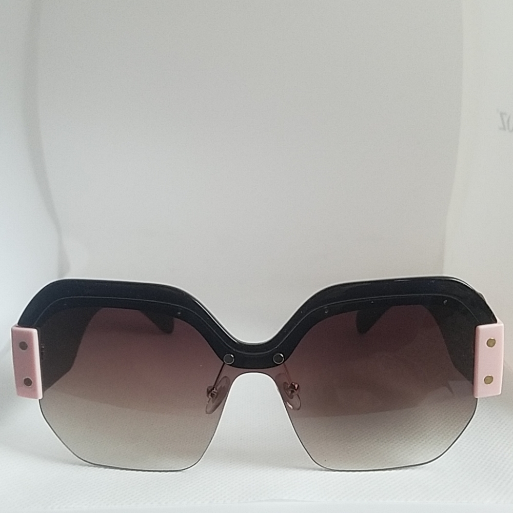 Womens half rimless sunglasses